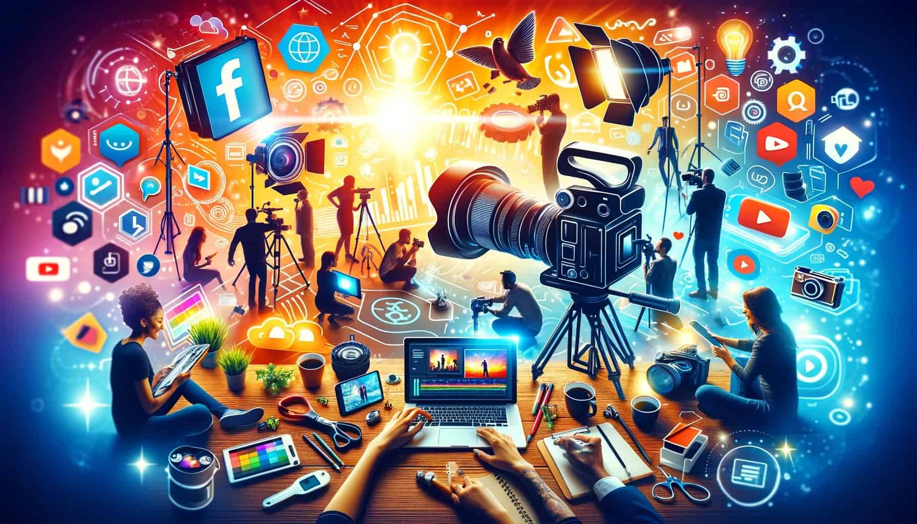 depicts video marketing campaign platforms